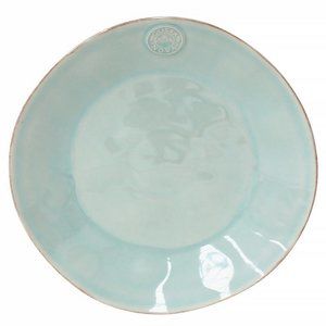 Costa Nova Dinner Plate in Fine Stoneware Nova Turquoise